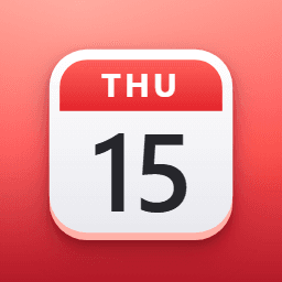Calendar app icon