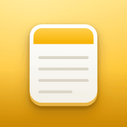 Notes app icon